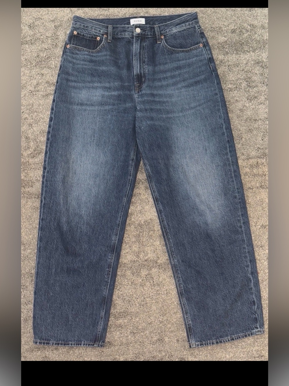 Pistola High Rise Straight Jeans
31 Rigid Denim Vintage Blue
Retail $198 Value - Picture 5 of 16
